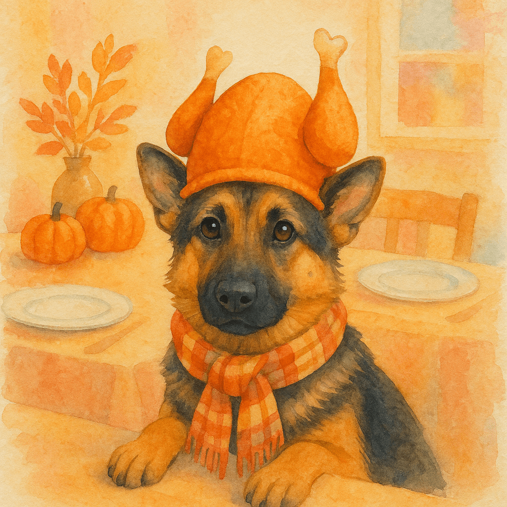 Water Color - AI pet portrait art style