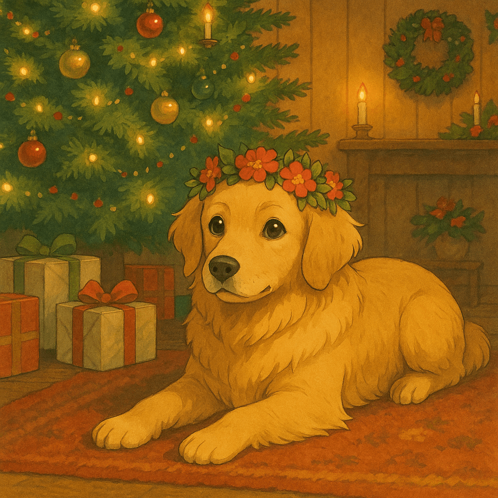 Ghibli Style (Popular) - AI pet portrait art style