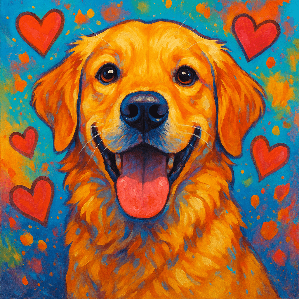 Memeworthy Pet Portraits - AI pet portrait art style